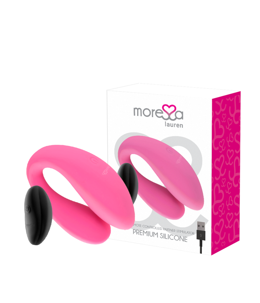 MORESSA - LAUREN CONTROL REMOTO ESTIMULADOR PARA PAREJAS