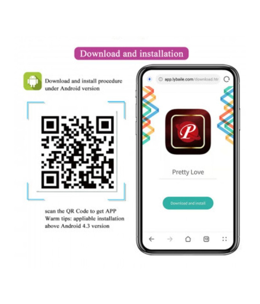 PRETTY LOVE - CATALINA MASAJEADOR FREE APP LILA