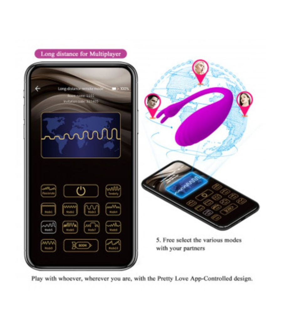 PRETTY LOVE - CATALINA MASAJEADOR FREE APP LILA