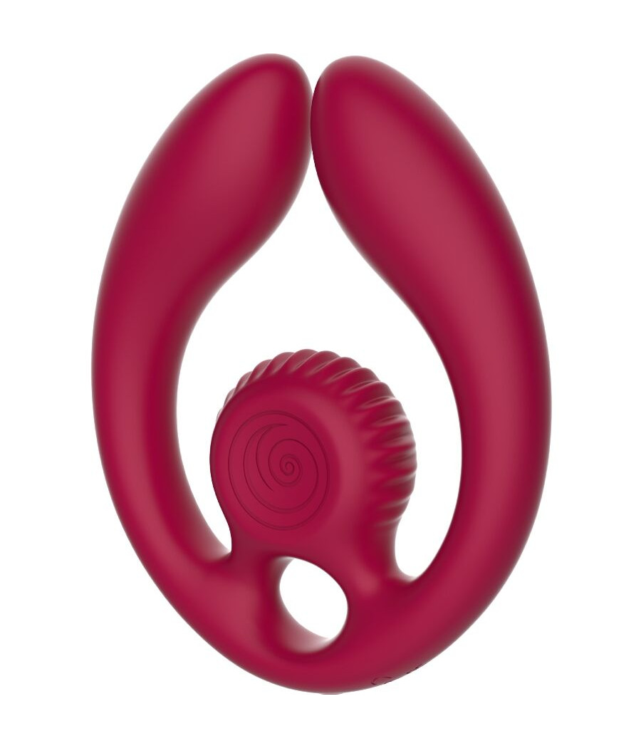 SNAIL VIBE - GIZI DUO STIMULATEUR POUR COUPLES TÉLÉCOMMANDE BOURGOGNE