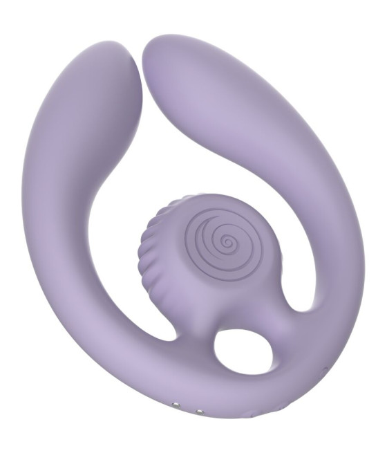 SNAIL VIBE - GIZI DUO ESTIMULADOR DE CASAIS COM CONTROLE REMOTO LILACS