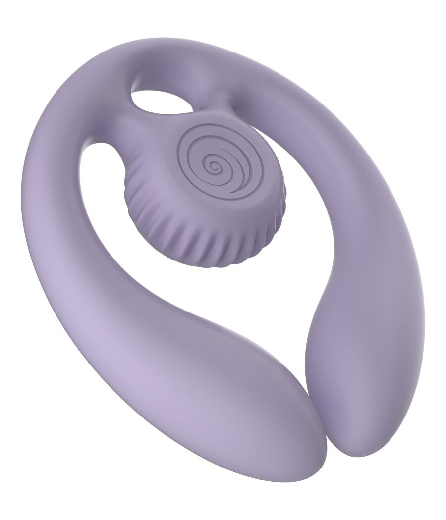 SNAIL VIBE - GIZI DUO STIMULATEUR POUR COUPLES TÉLÉCOMMANDE LILAS