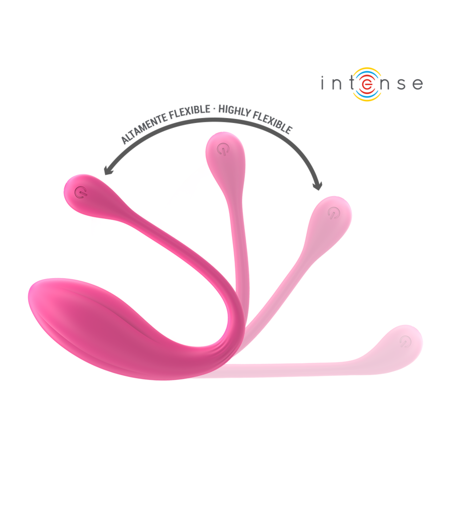 INTENSE - JANICE U VIBRATOR DOPPELSTIMULATION 10 VIBRATIONEN ROSA FERNBEDIENUNG