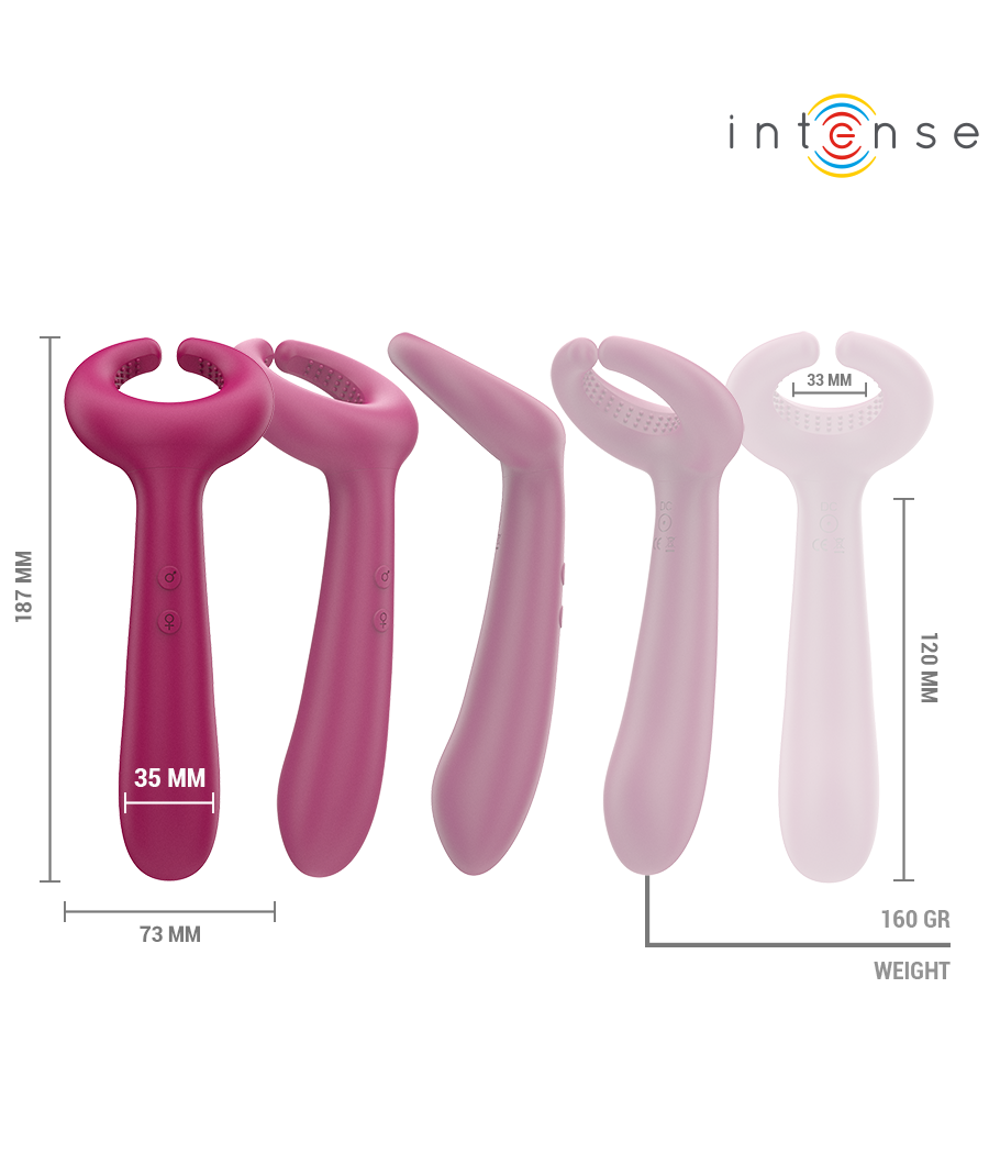 INTENSE - VIBRATEUR ROWAN INCLUSIF POUR COUPLE