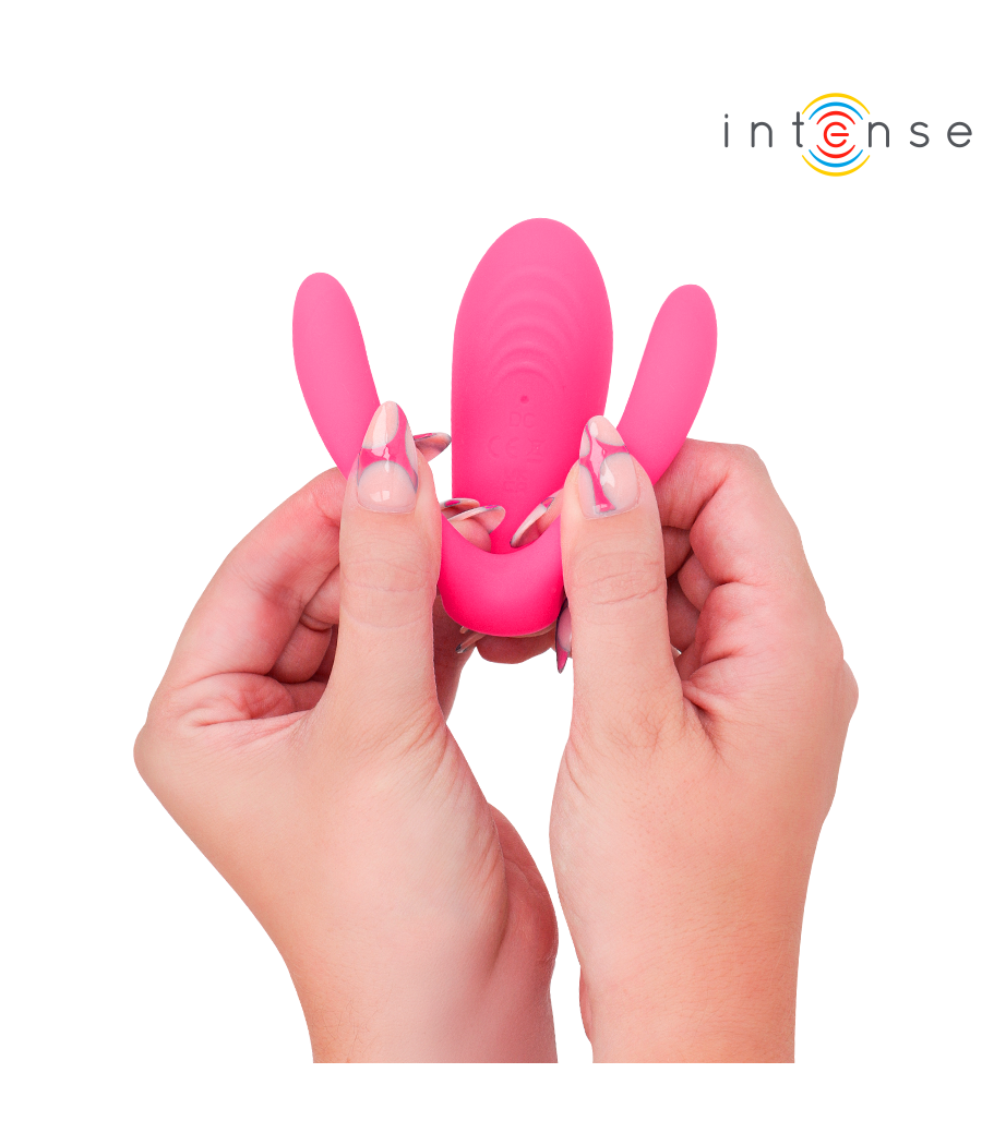 INTENSE - JULIA DOUBLE VIBRATEUR À PINCE STIMULATEUR AVEC TÉLÉCOMMANDE