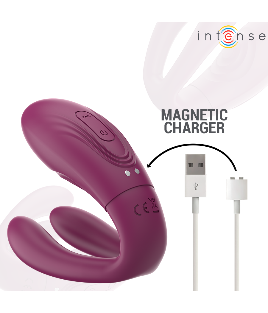 INTENSE - SANDRA KLAPPE- UND VIBRATIONSKLEMMSTIMULATOR MIT FERNBEDIENUNG