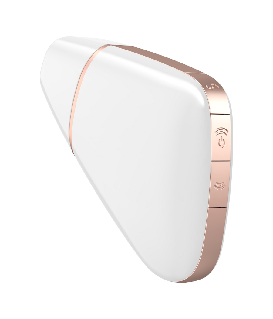 SATISFYER - STIMOLATORE E VIBRATORE TRIANGOLO LOVE BIANCO