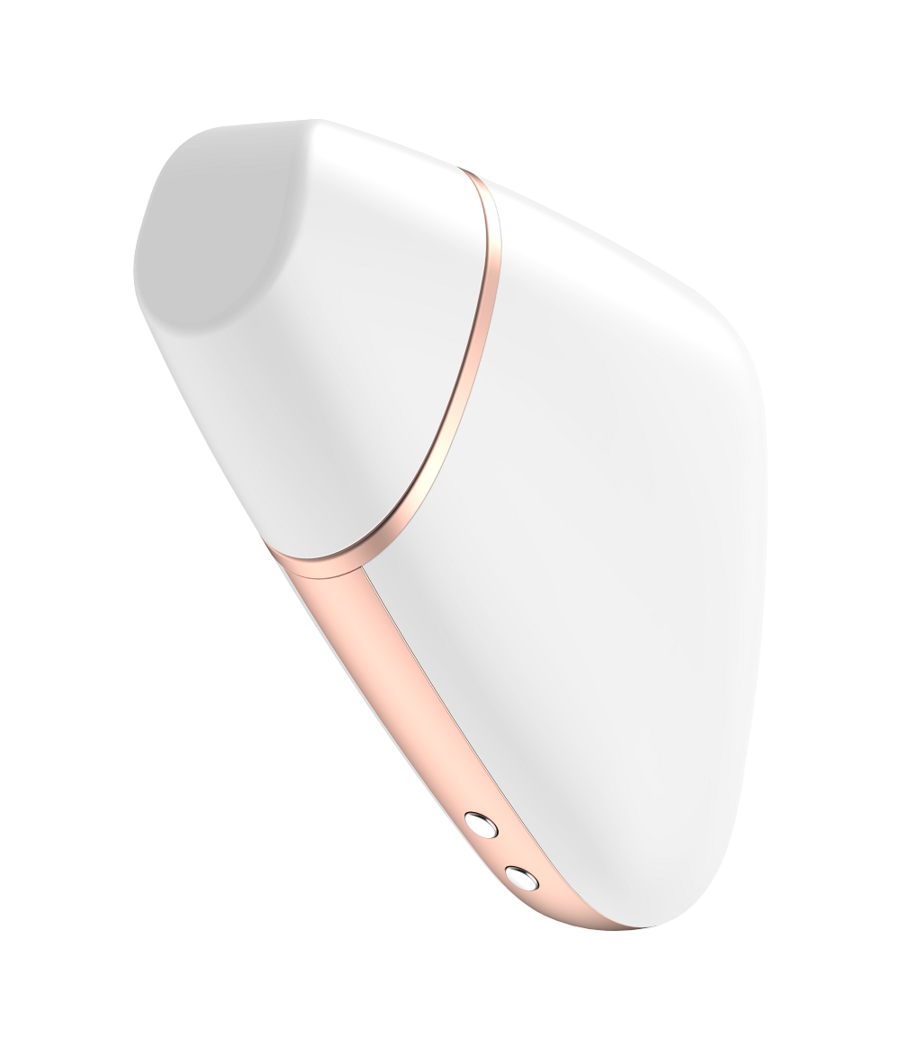 SATISFYER - ESTIMULADOR E VIBRADOR LOVE TRIANGLE BRANCO
