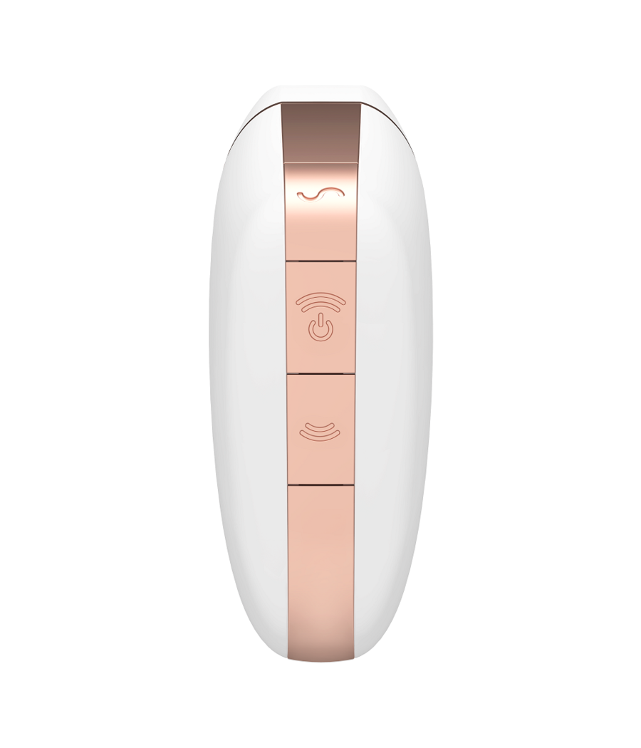 SATISFYER - LOVE TRIANGLE STIMULATOR & VIBRATOR WEISS
