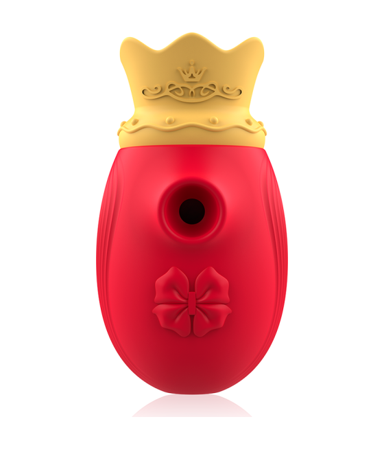 INTENSE - STIMULATEUR CLITORIS 10 MODES D'ASPIRATION ET DE LÉCHAGE - ROUGE