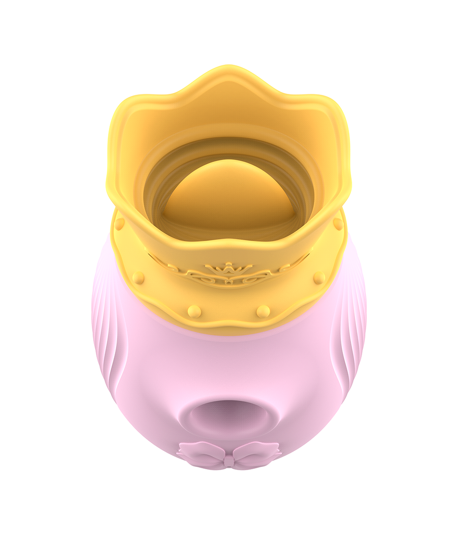 INTENSE - CLITORIS STIMULATOR 10 SUCTION AND LICKING MODES - PINK