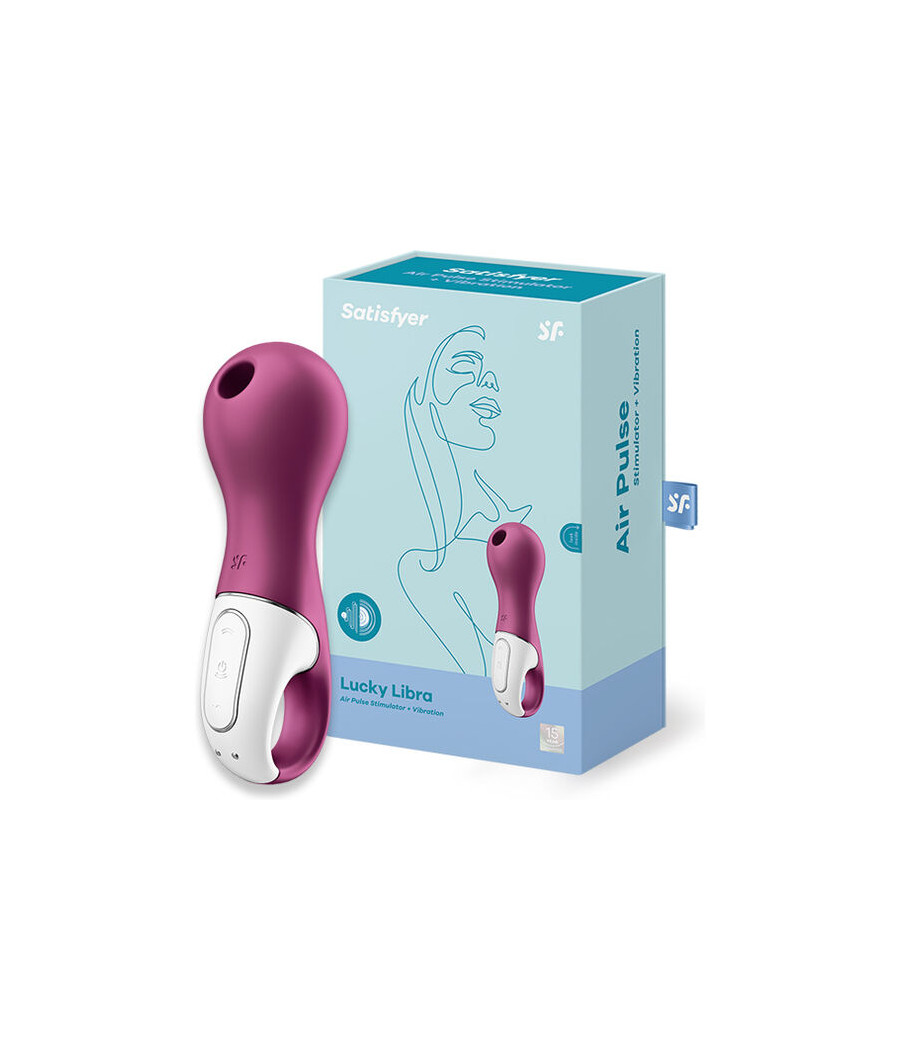 SATISFYER - STIMOLATORE E VIBRATORE LUCKY LIBRA