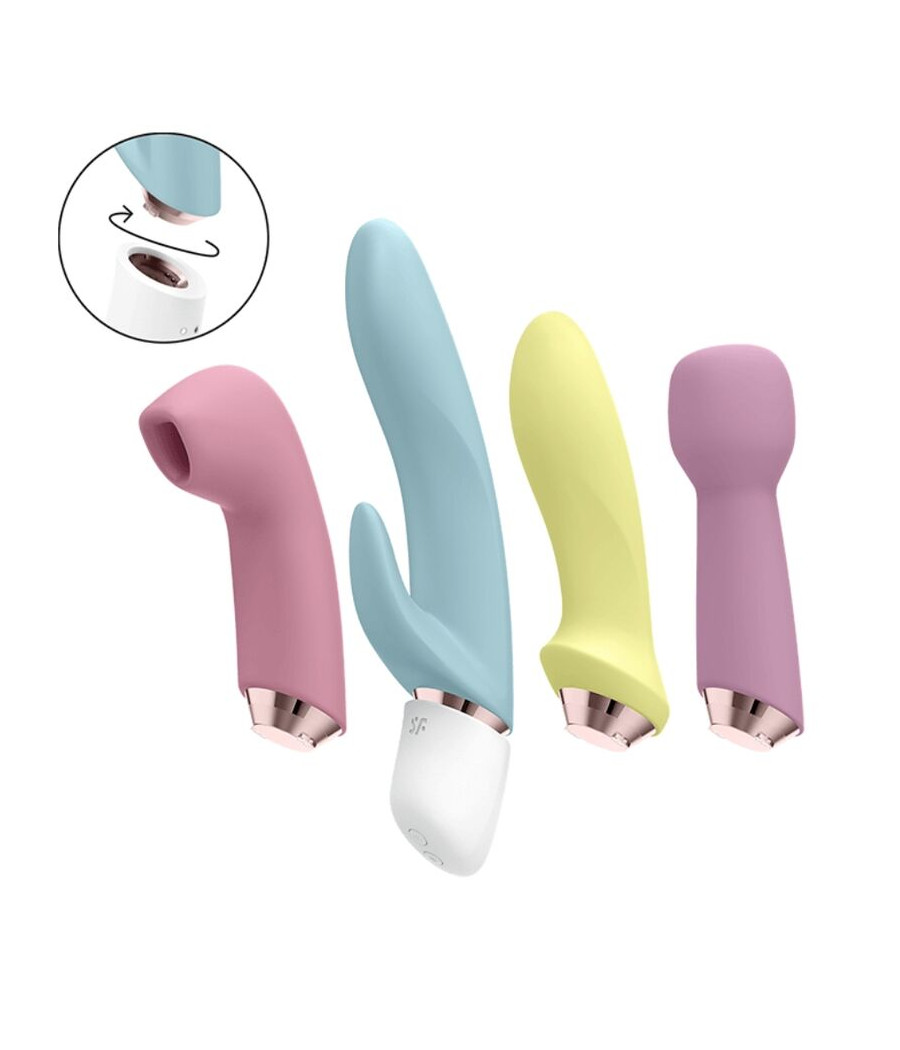 SATISFYER - MARVELOUS FOUR SET VIBRATORE E IMPULSO