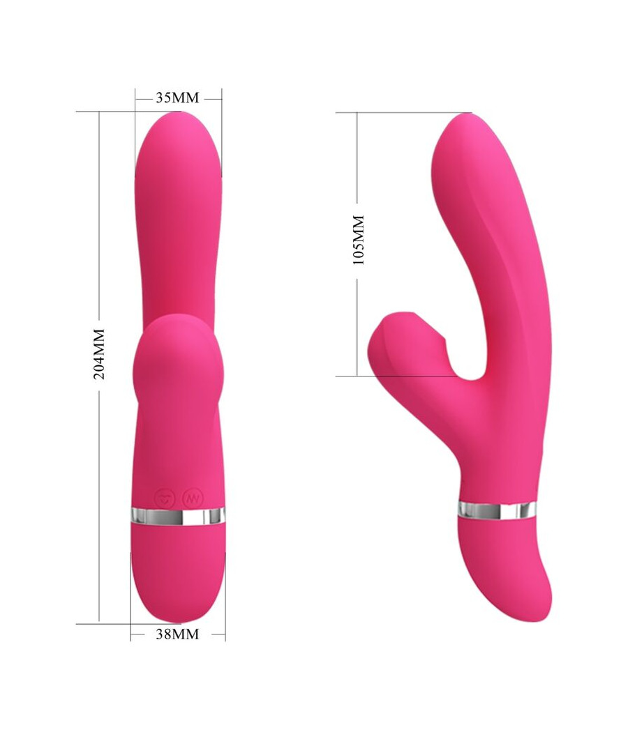 PRETTY LOVE - VIBRATORE E ASPIRAZIONE WILLOW RABBIT