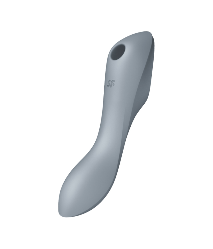 SATISFYER - CURVY TRINITY 3 AIR PULSE VIBRATOR GREY