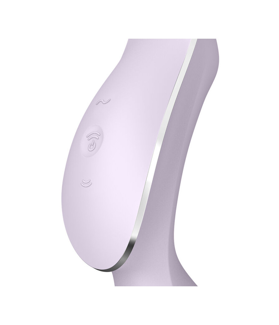 SATISFYER - VIBRATORE CURVY TRINITY 2 AIR PULSE VIOLA