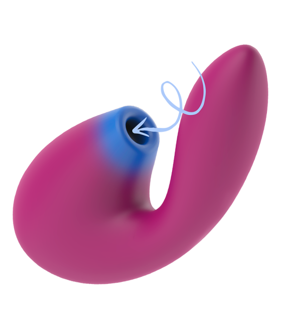 COVERME - SUCÇÃO DE CLITÓRIS E VIBRADOR PODEROSO PARA PONTO G