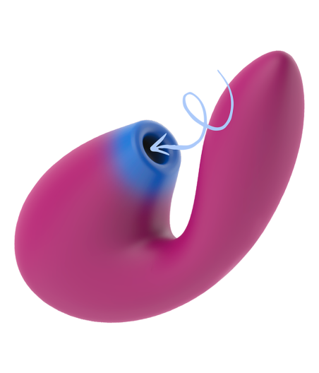 COVERME - SUCÇÃO DE CLITÓRIS E VIBRADOR PODEROSO PARA PONTO G