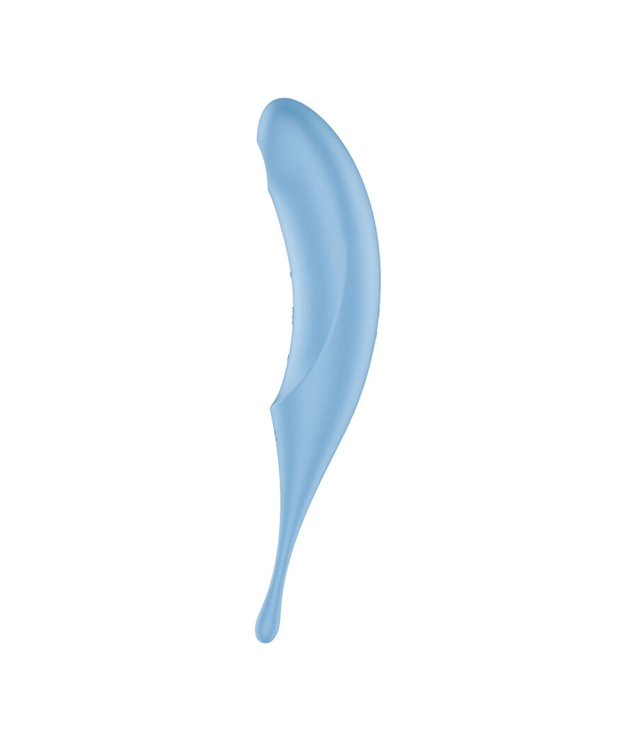 SATISFYER - TWIRLING PRO AIR PULSE STIMULATOR & VIBRATOR BLUE
