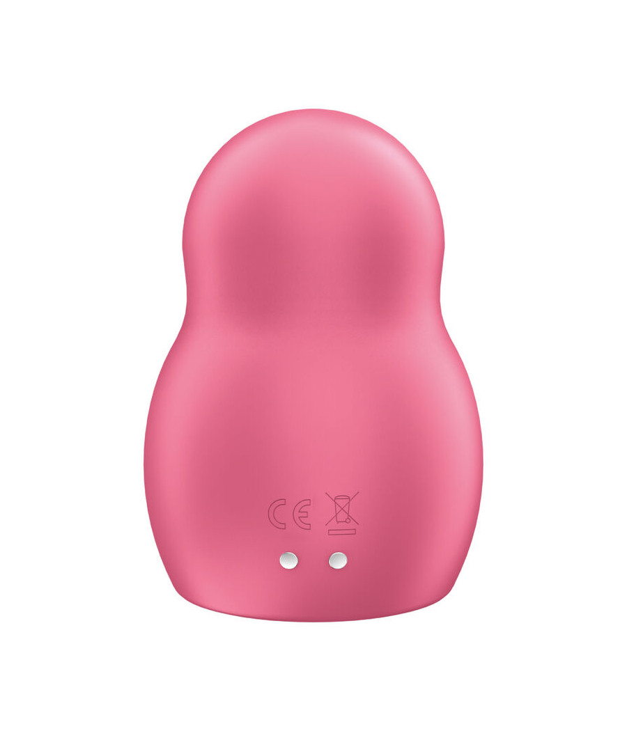 SATISFYER - PRO TO GO 1 DOPPIO STIMOLATORE E VIBRATORE ROSSO