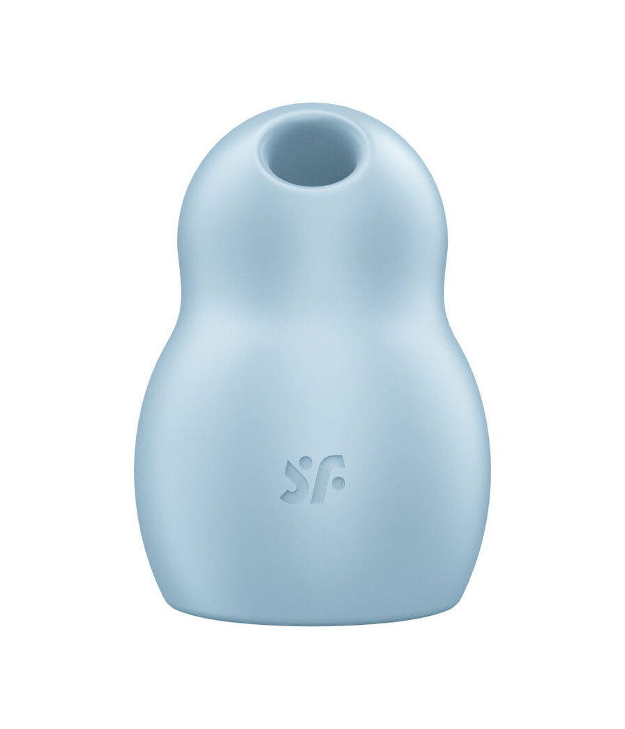 SATISFYER - PRO TO GO 1 ESTIMULADOR Y VIBRADOR DOBLE AZUL