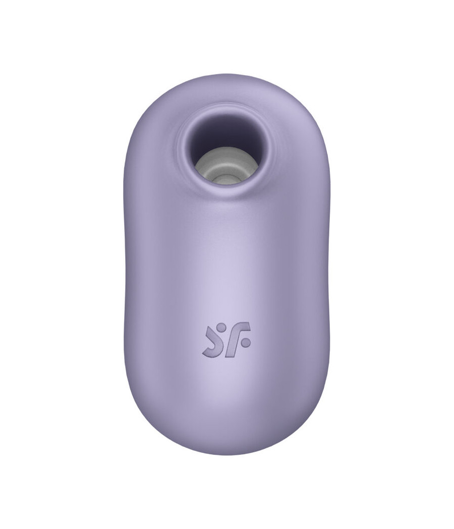 SATISFYER - PRO TO GO 2 DOUBLE AIR PULSE STIMULATOR & VIBRATOR VIOLET