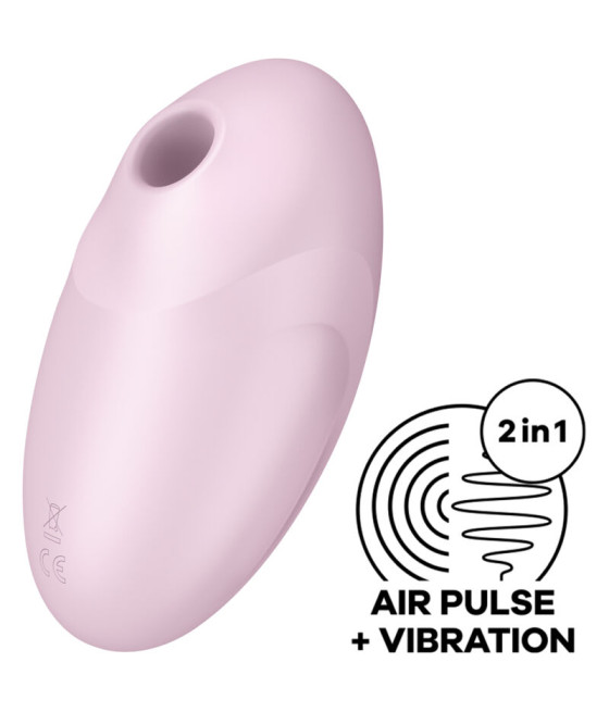 SATISFYER - VULVA LOVER 3 LUFTPULSSTIMULATOR & VIBRATOR ROSA