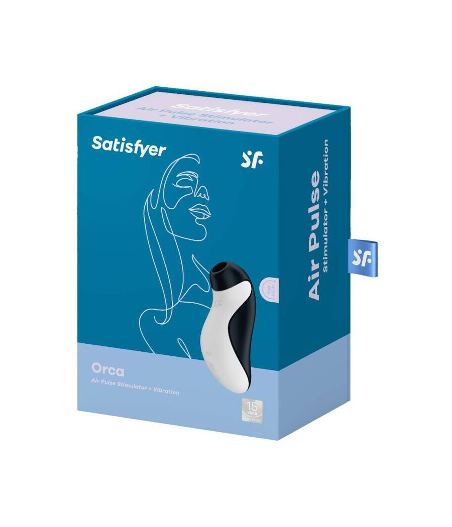 SATISFYER - ORCA AIR PULSE STIMULATOR + VIBRATION