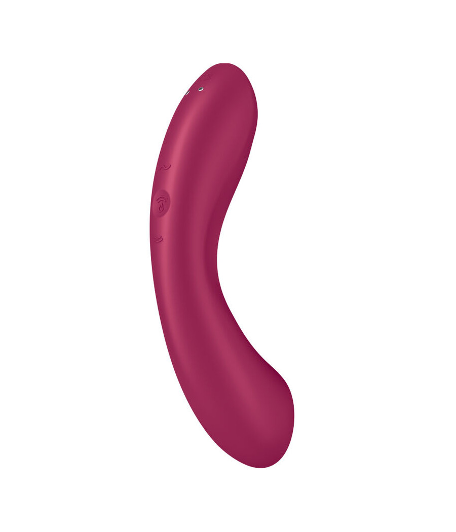 SATISFYER - CURVE TRINITY 1 AIR PULSE VIBRAZIONE ROSSO
