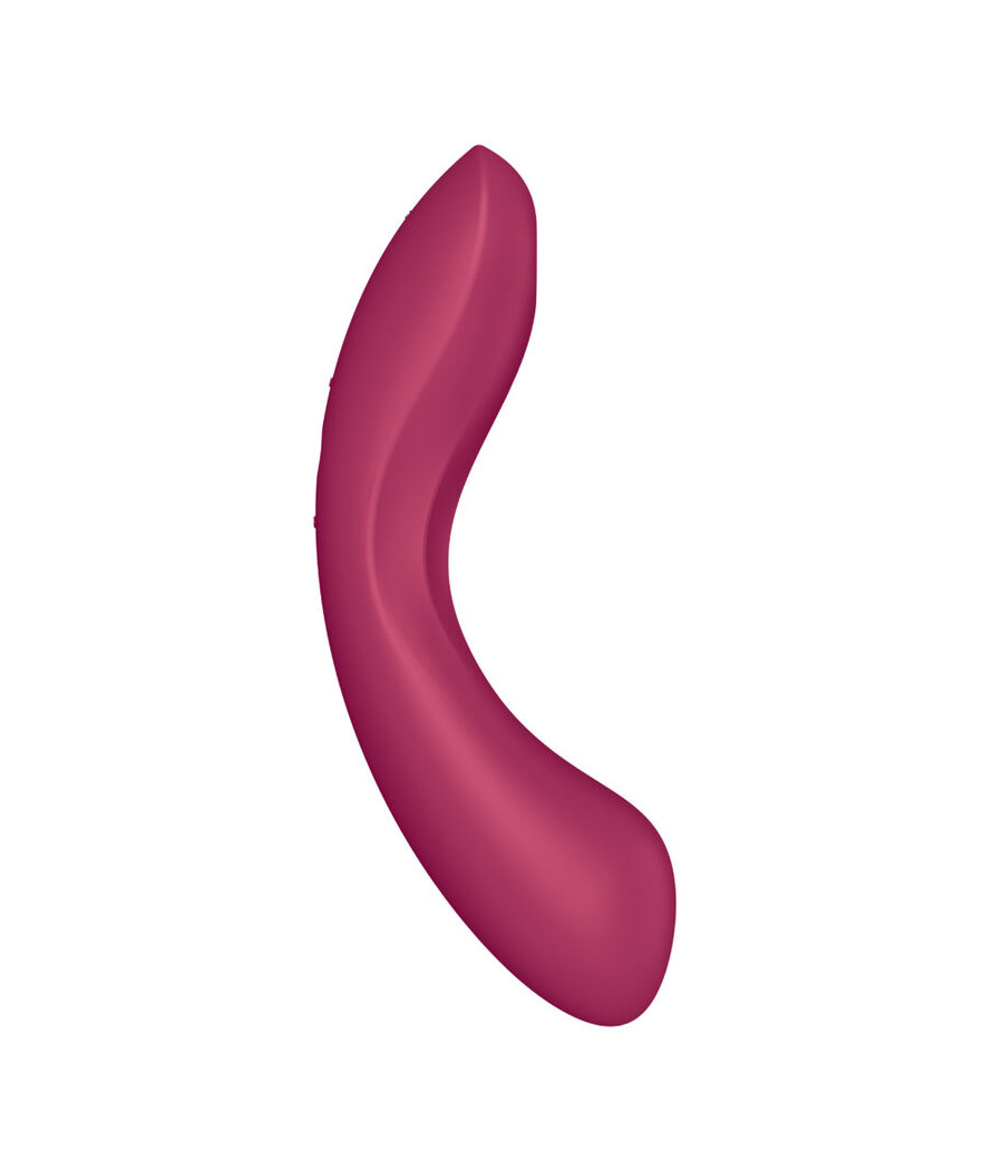 SATISFYER - CURVE TRINITY 1 AIR PULSE VIBRATION ROUGE
