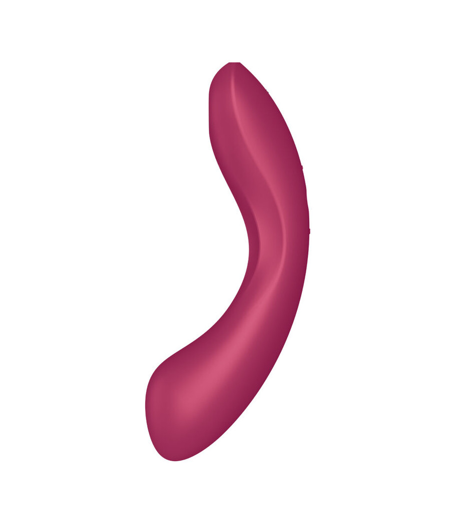 SATISFYER - CURVE TRINITY 1 AIR PULSE VIBRATION ROUGE