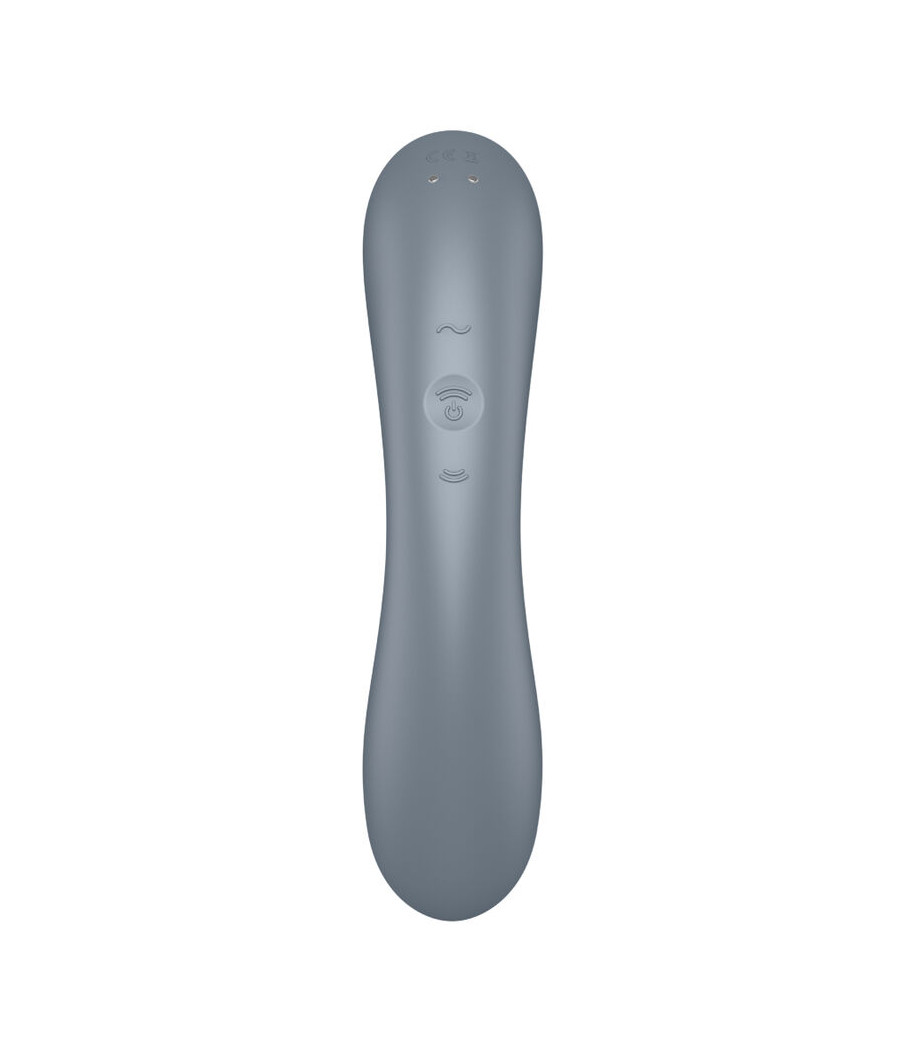 SATISFYER - CURVE TRINITY 1 AIR PULSE VIBRATION GRIS