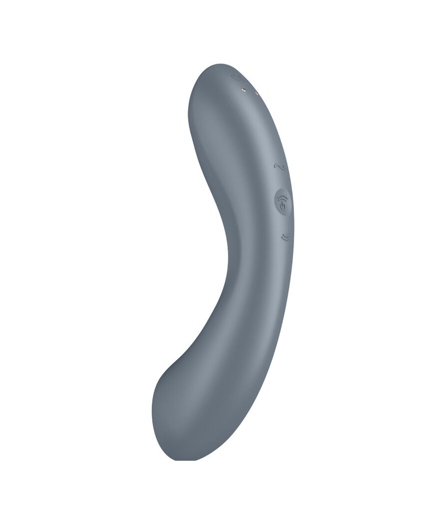 SATISFYER - CURVE TRINITY 1 AIR PULSE VIBRATION GRIS