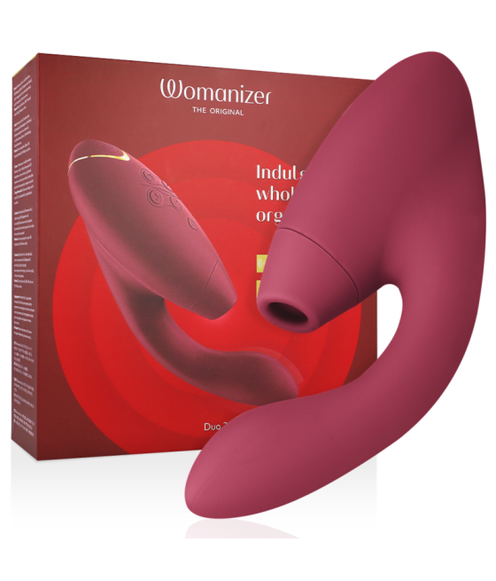 WOMANIZER - DUO 2 ESTIMULADOR BURDEOS