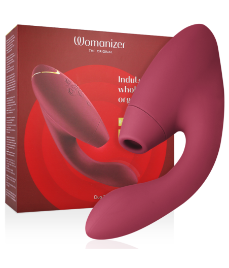 WOMANIZER - DUO 2 ESTIMULADOR BORDEAUX