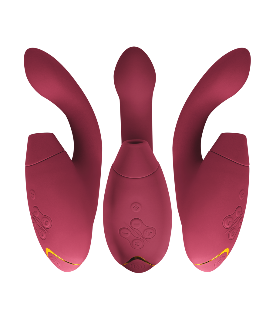 WOMANIZER - DUO 2 STIMULATEUR BORDEAUX