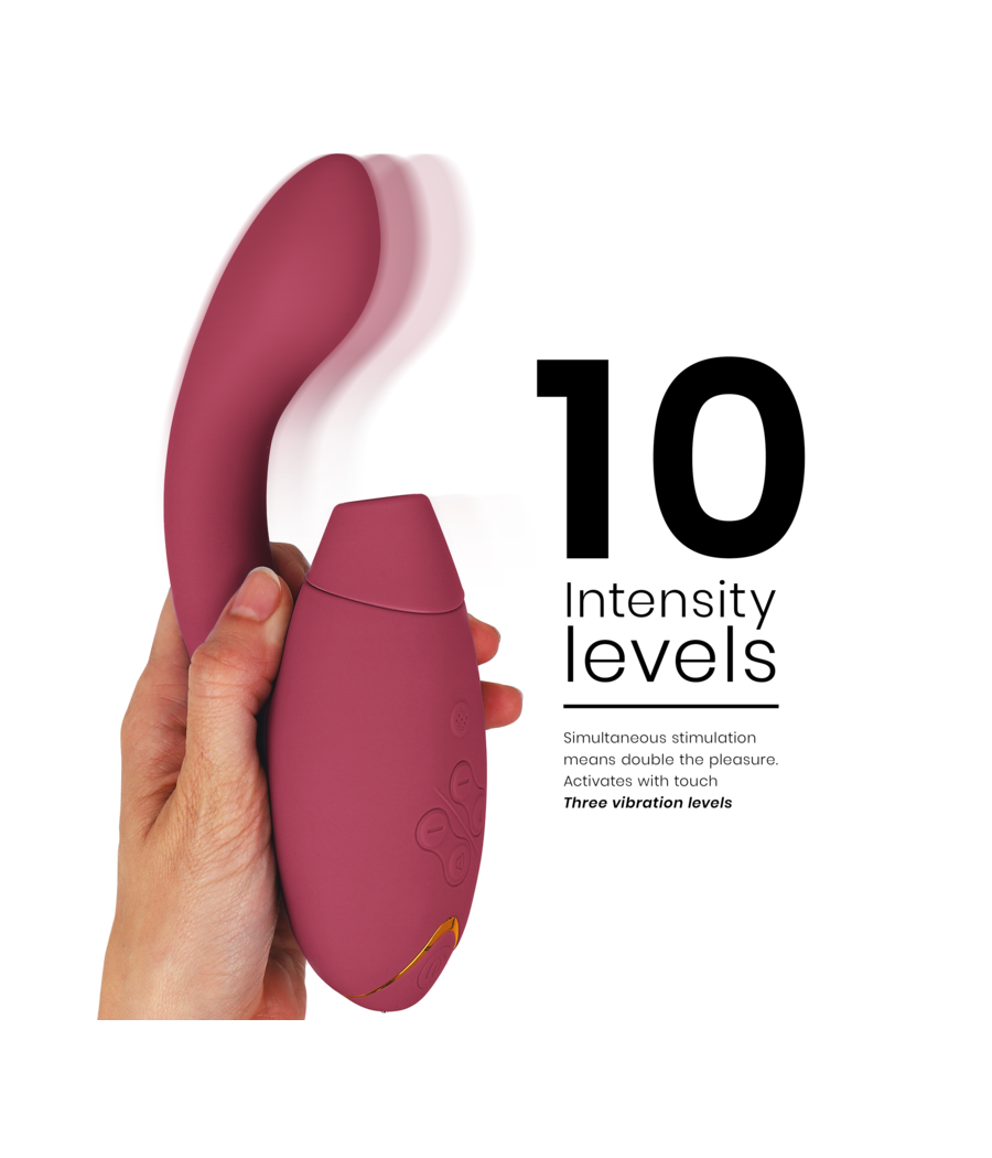 WOMANIZER - DUO 2 STIMULATOR BORDEAUX