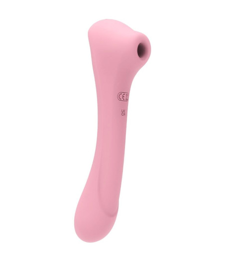 FEMINTIMATE - DAISY MASSAGER À ASPIRATION ET VIBRATEUR ROSE