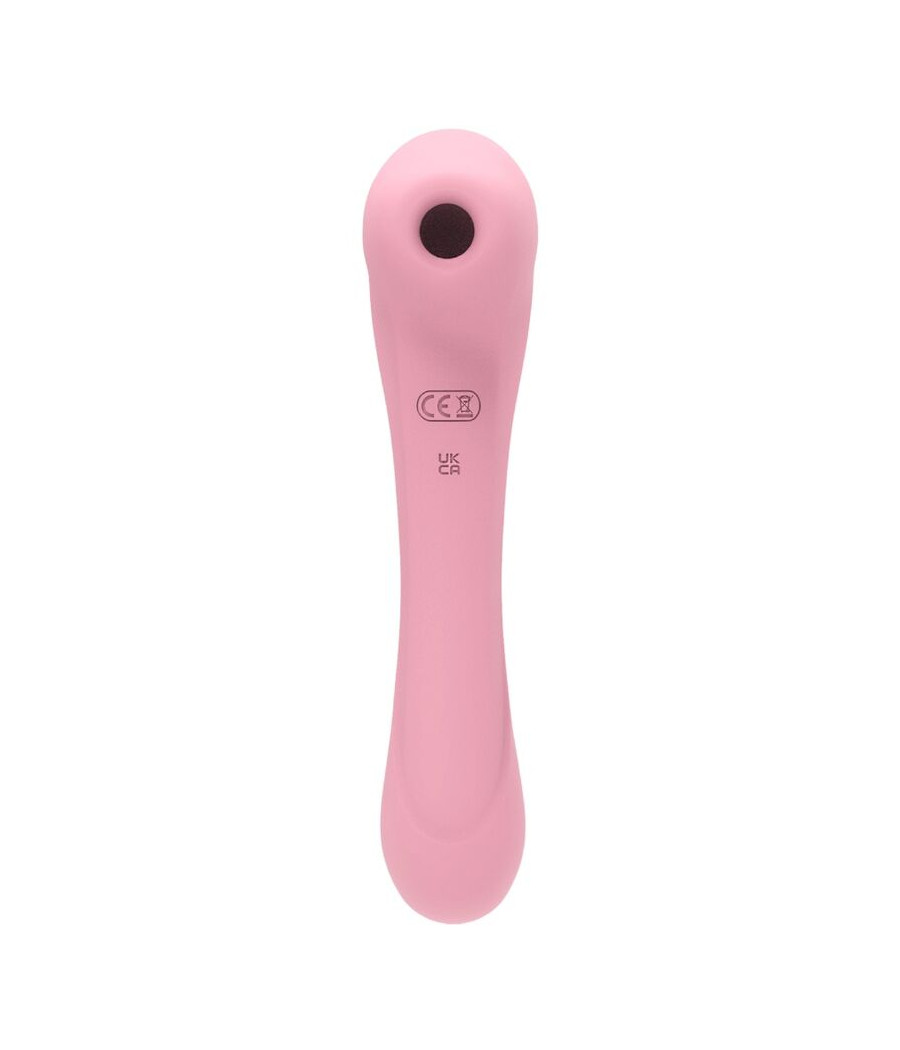 FEMINTIMATE - MASSAGEADOR DAISY SUCÇÃO E VIBRADOR ROSA