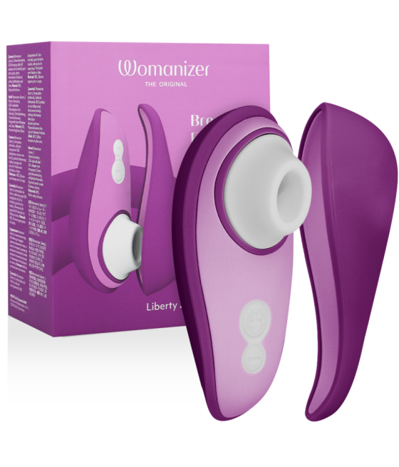 WOMANIZER - LIBERTY 2 ESTIMULADOR DE CLITÓRIS E SUCÇÃO VIOLETA