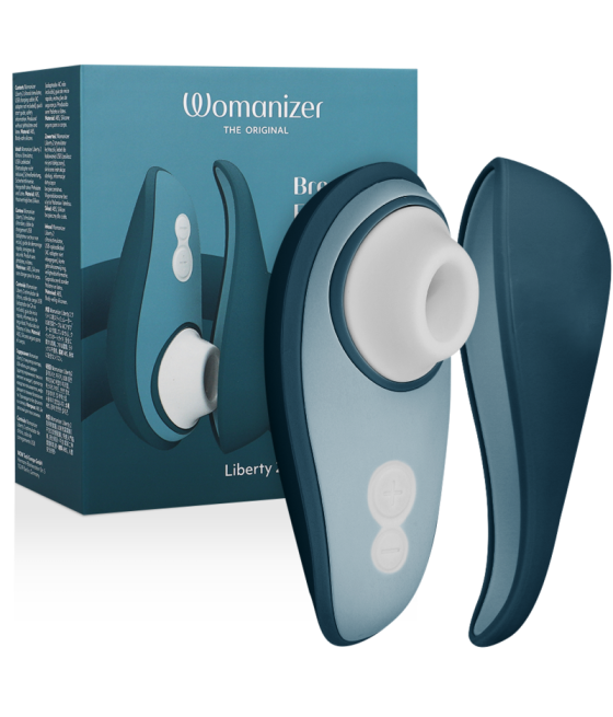 WOMANIZER - LIBERTY 2 CLITORIS STIMULATOR & SUCTION BLUE