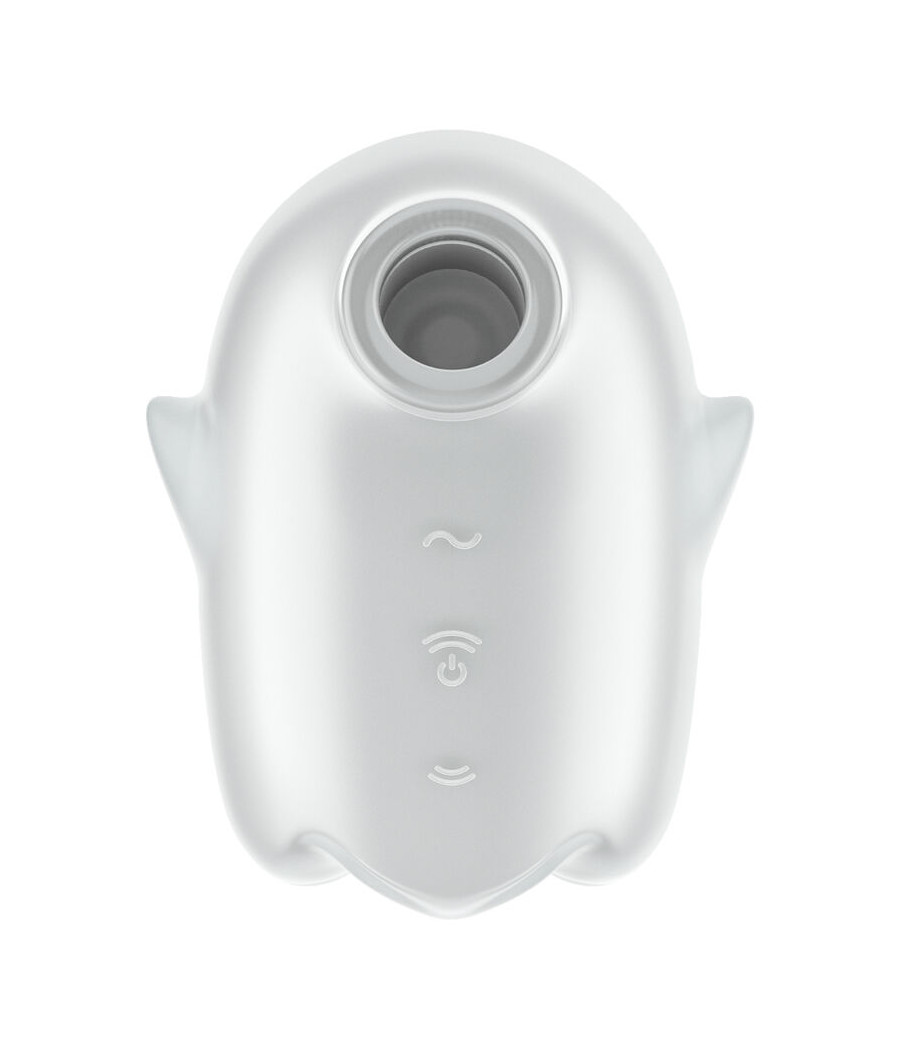 SATISFYER - GHOST AIR PULSE & VIBRATORE BIANCO