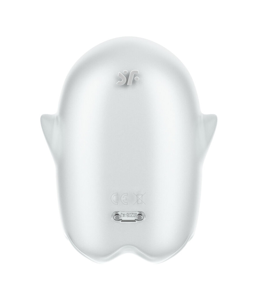 SATISFYER - GLOWING GHOST AIR PULSE & VIBRADOR BRANCO