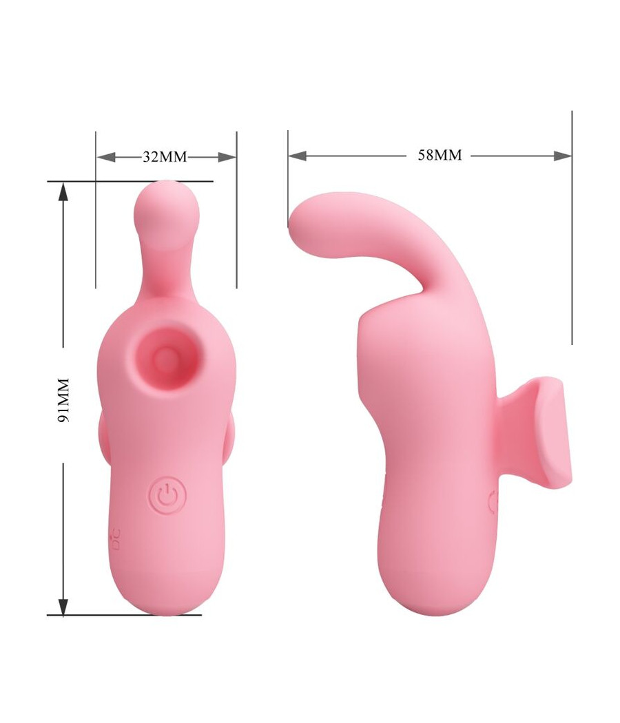 PRETTY LOVE - MINI FUN TOYS BY MAGIC FAIRY VIBRATOR & SUCKER