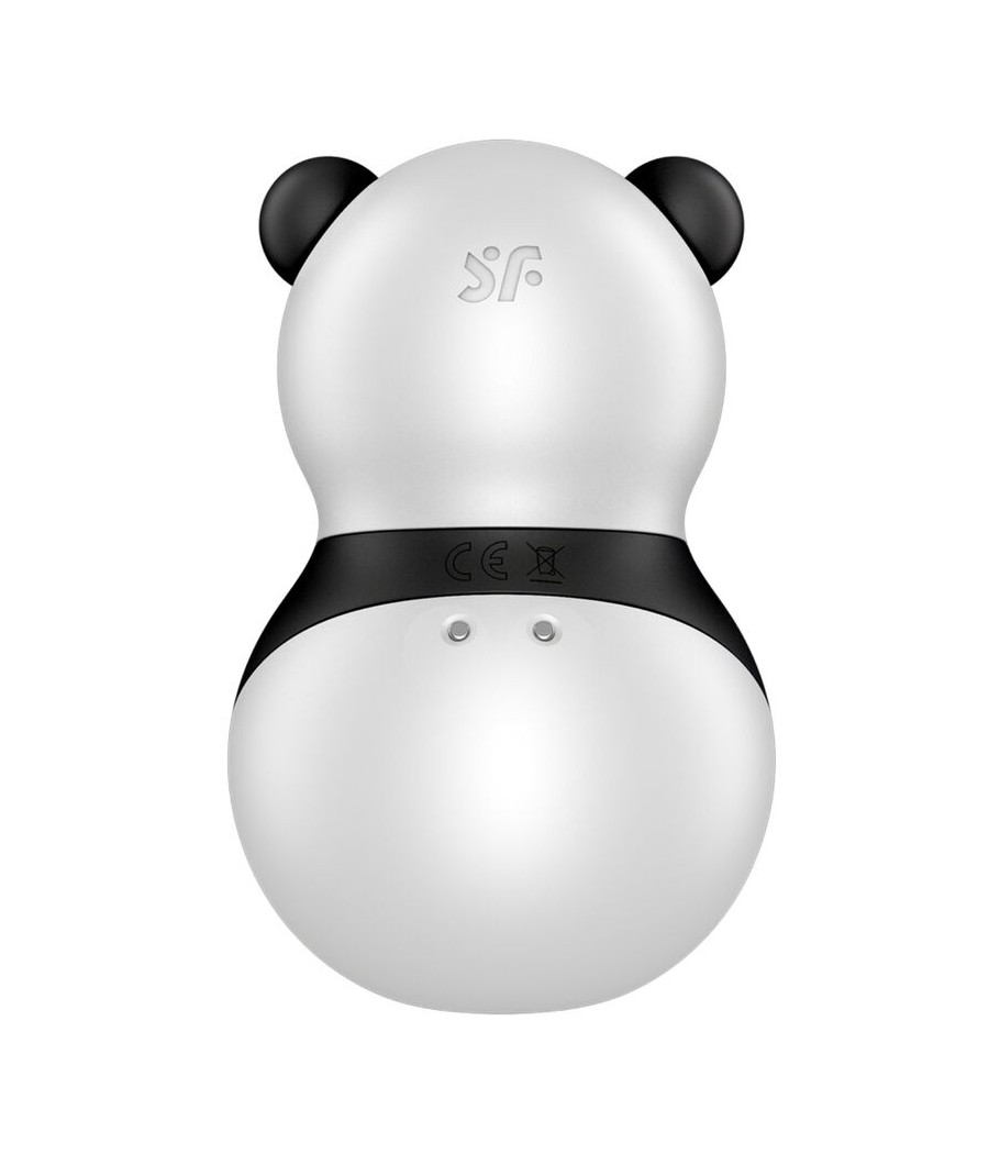 SATISFYER - POCKET PANDA STIMOLATORE E VIBRATORE IN BIANCO E NERO