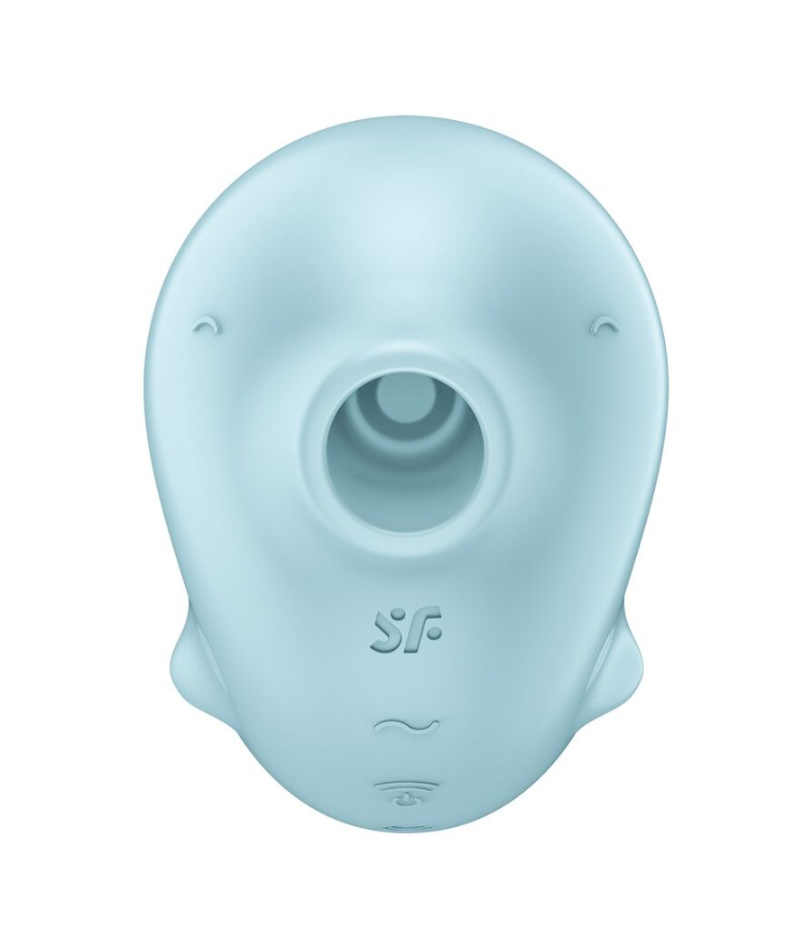 SATISFYER - SASSY SEAL ESTIMULADOR E VIBRADOR AZUL