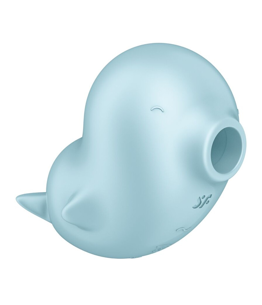 SATISFYER - SASSY SEAL ESTIMULADOR E VIBRADOR AZUL