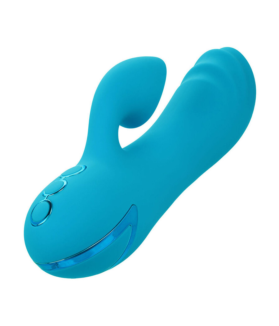 CALEXOTICS - SUNSET BEACH SEDUCER VIBRATOR & STIMULATOR 10 FUNKTIONEN BLAU