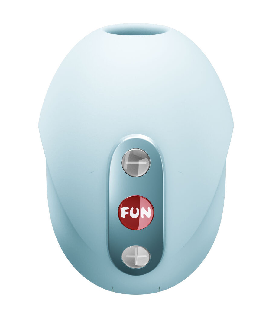 FUN FACTORY - VIBRADOR DE PULSAÇÃO DE AR SEDUCTION AZUL GELO