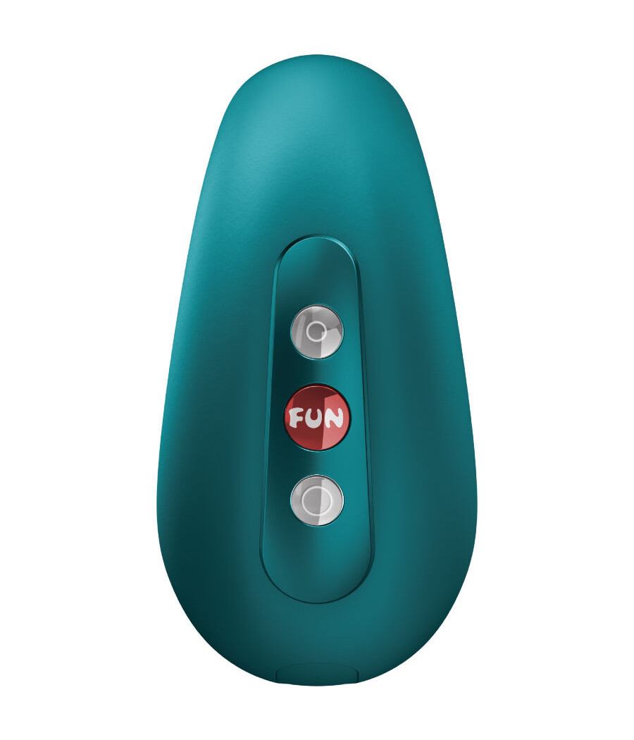 FUN FACTORY - CHERIE DOUBLE AIR PULSE VIBRATORE BOTTIGLIA VERDE